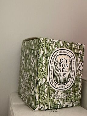 Diptyque Citronelle candle travel mini size 35g DIPTYQUE CITRONELLA candle